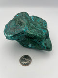 Polished Malachite w/Chrysocolla