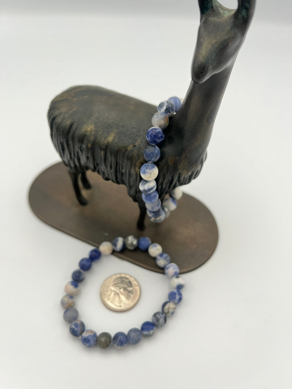 8mm Gemstone Bead Bracelets - Sodalite