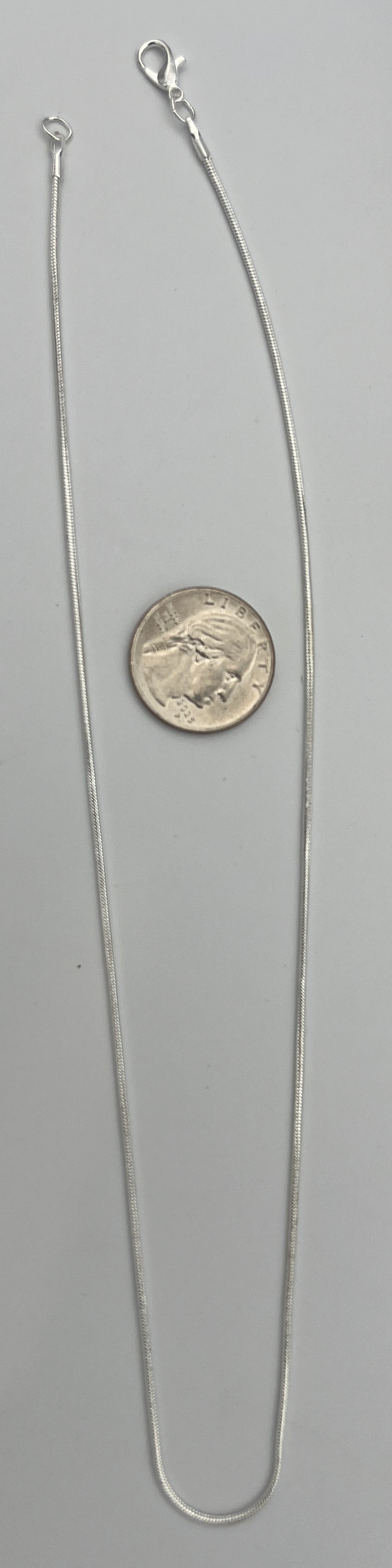 18" Snake Chain - Silver