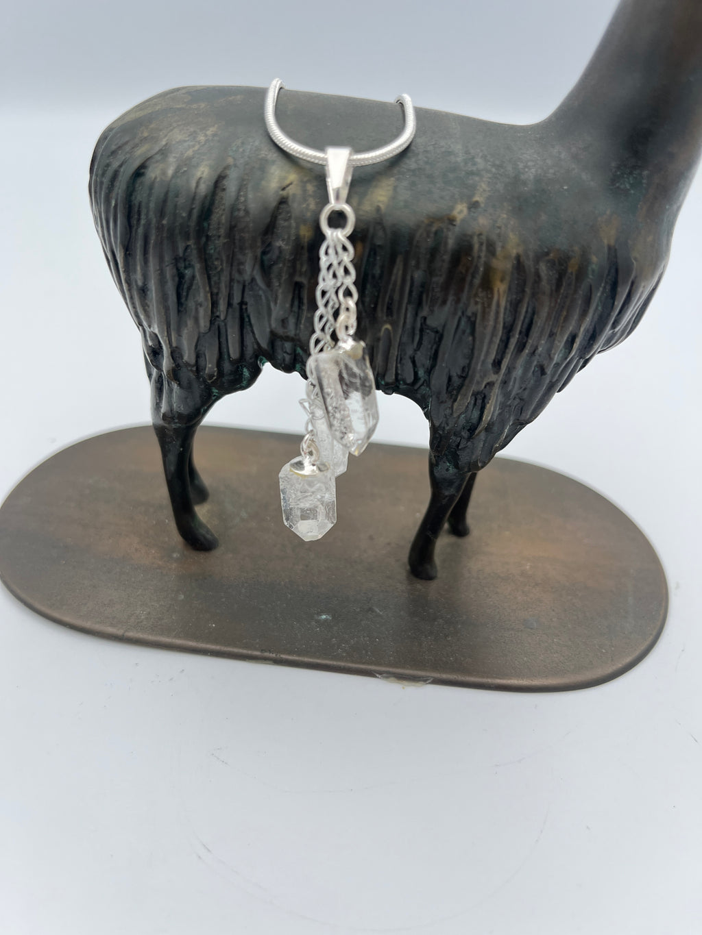Quartz 3pc Dangle Pendant