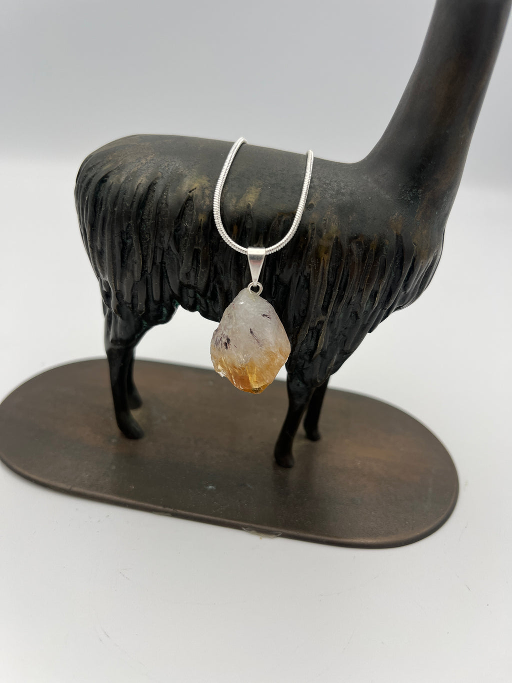 Citrine Point w/ Bail Style Pendant