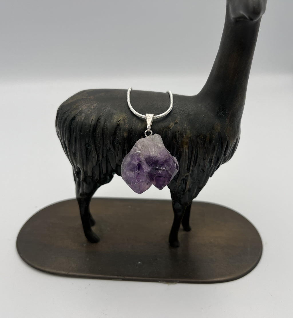 Amethyst Point w/ Bail Style Pendant