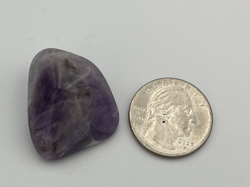Tumbled Stone - Banded Amethyst S.Africa
