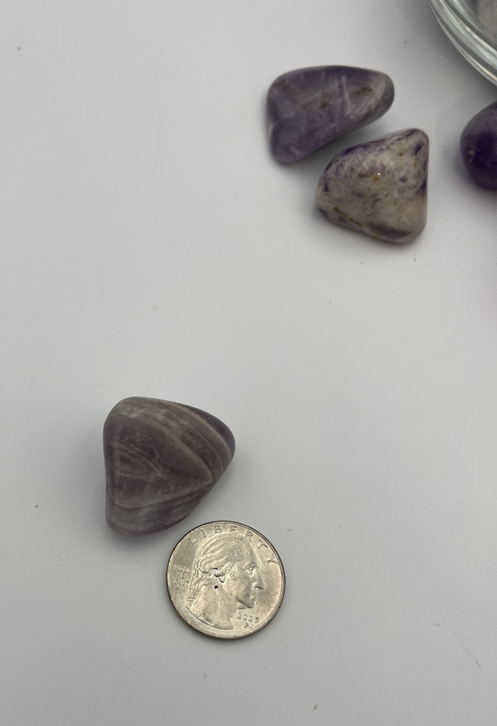 Tumbled Stone - Banded Amethyst S.Africa
