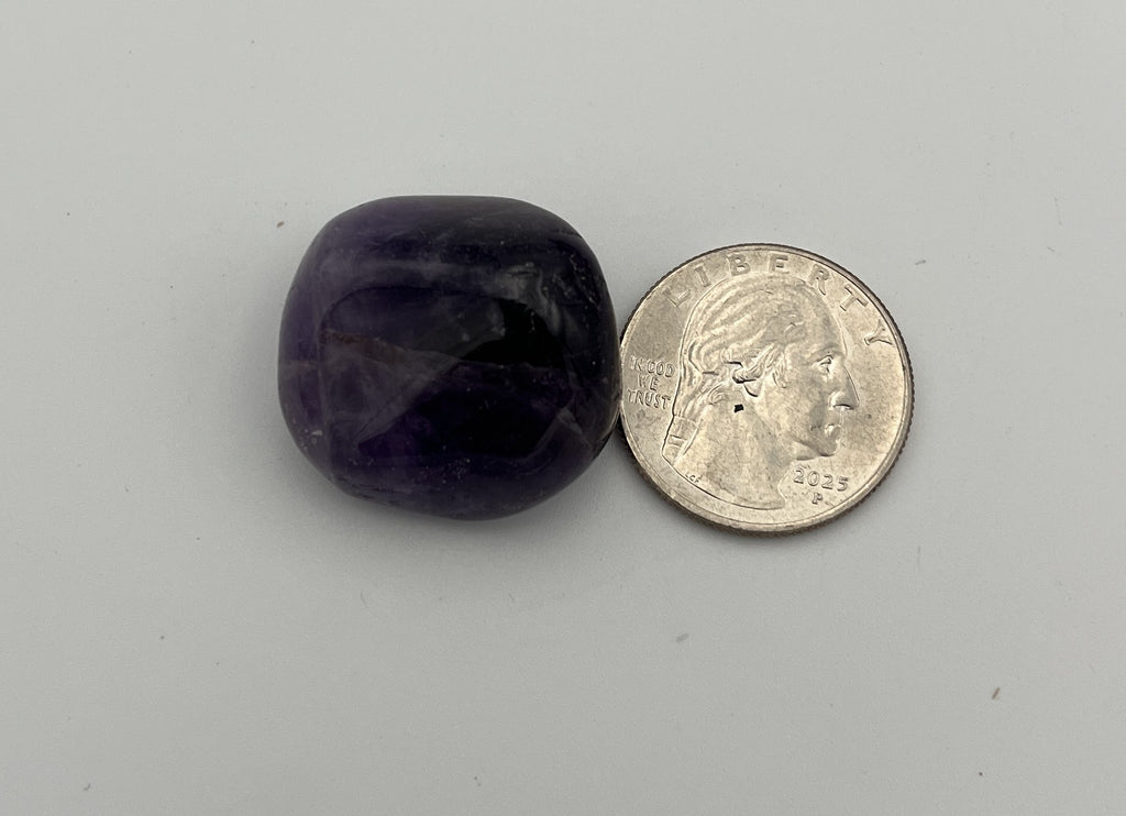 Tumbled Stone - Banded Amethyst S.Africa