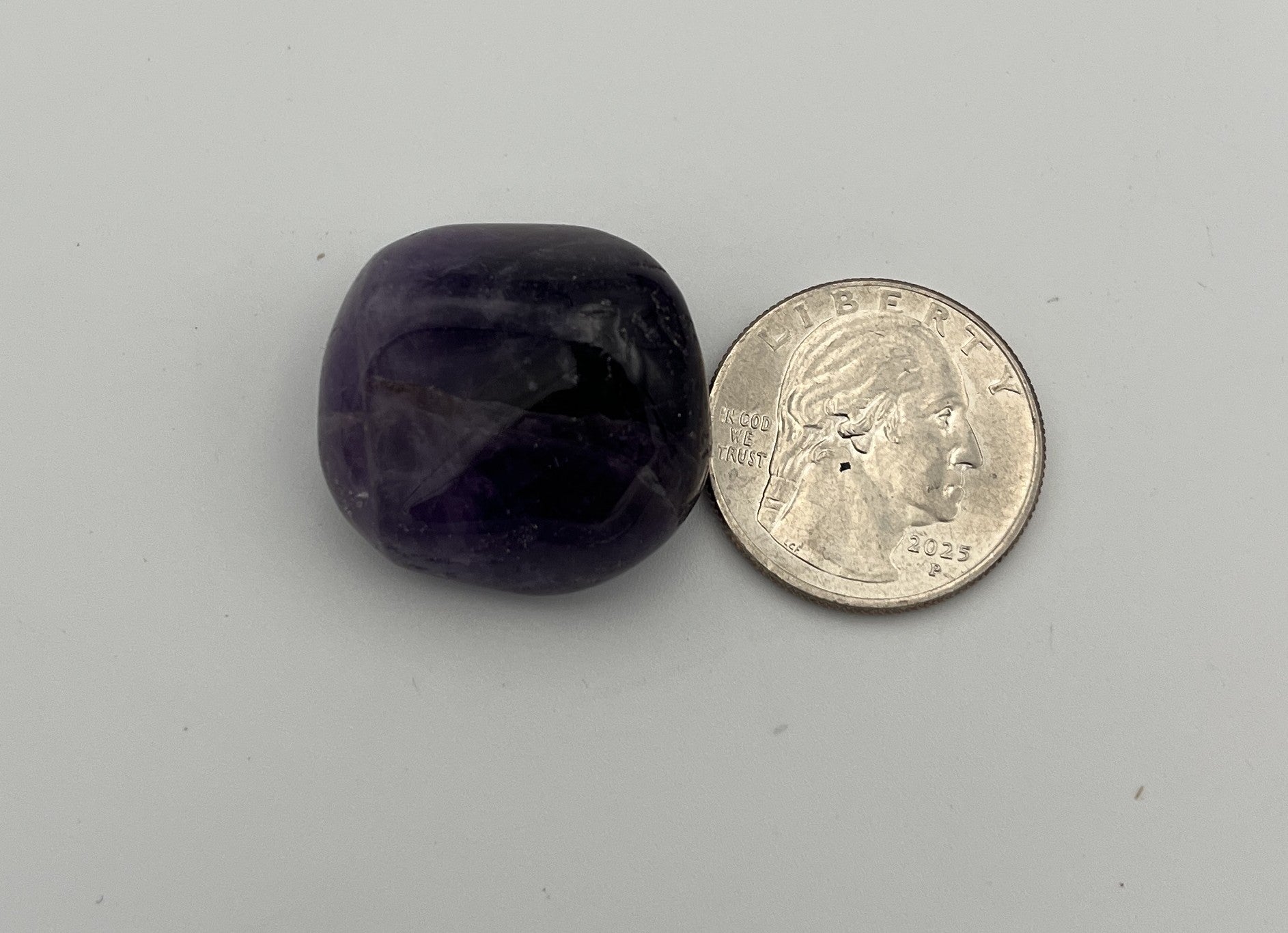 Tumbled Stone - Banded Amethyst S.Africa