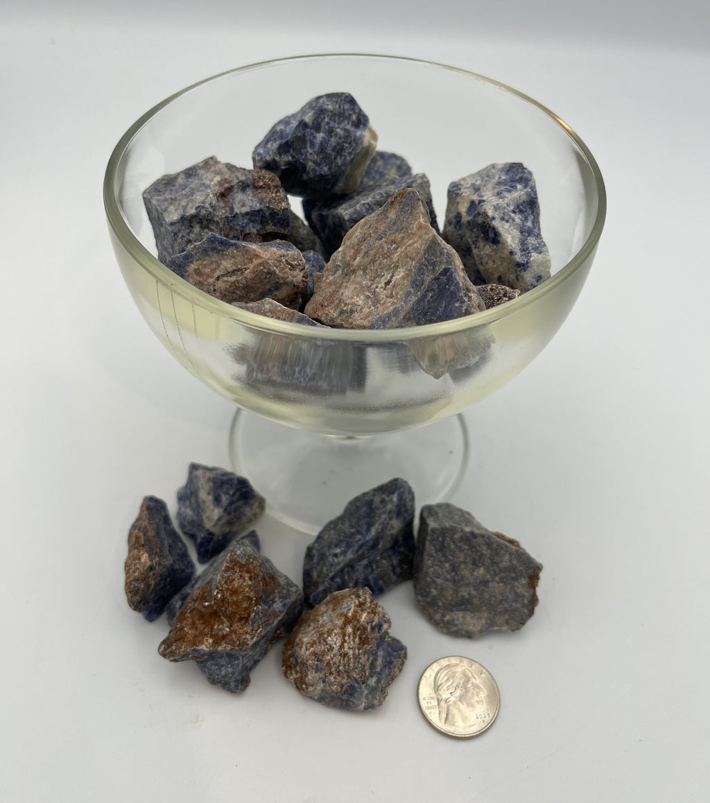 Rough Sodalite Crystal 20-40g | Ethically Sourced (India)