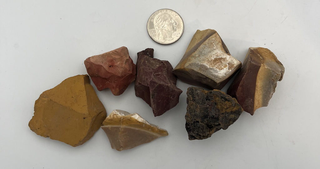 Rough Mookaite, 20-40g (India)