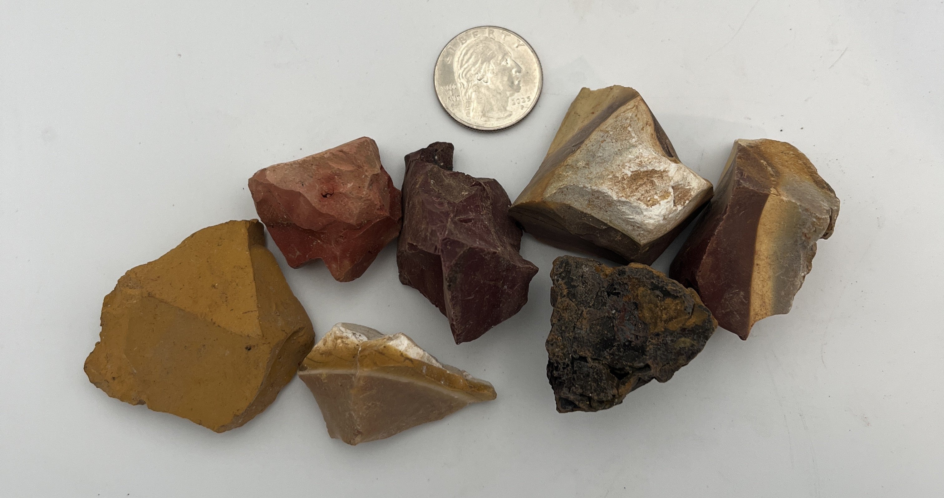 Rough Mookaite, 20-40g (India)