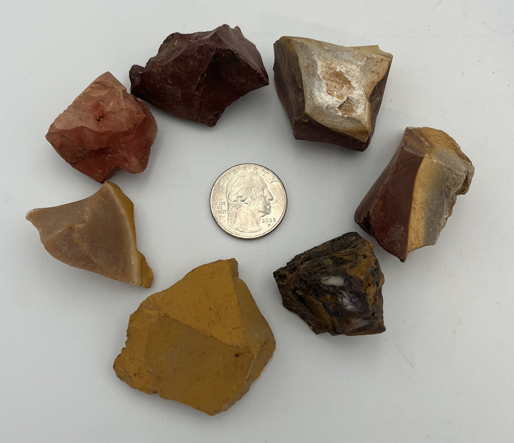 Rough Mookaite, 20-40g (India)