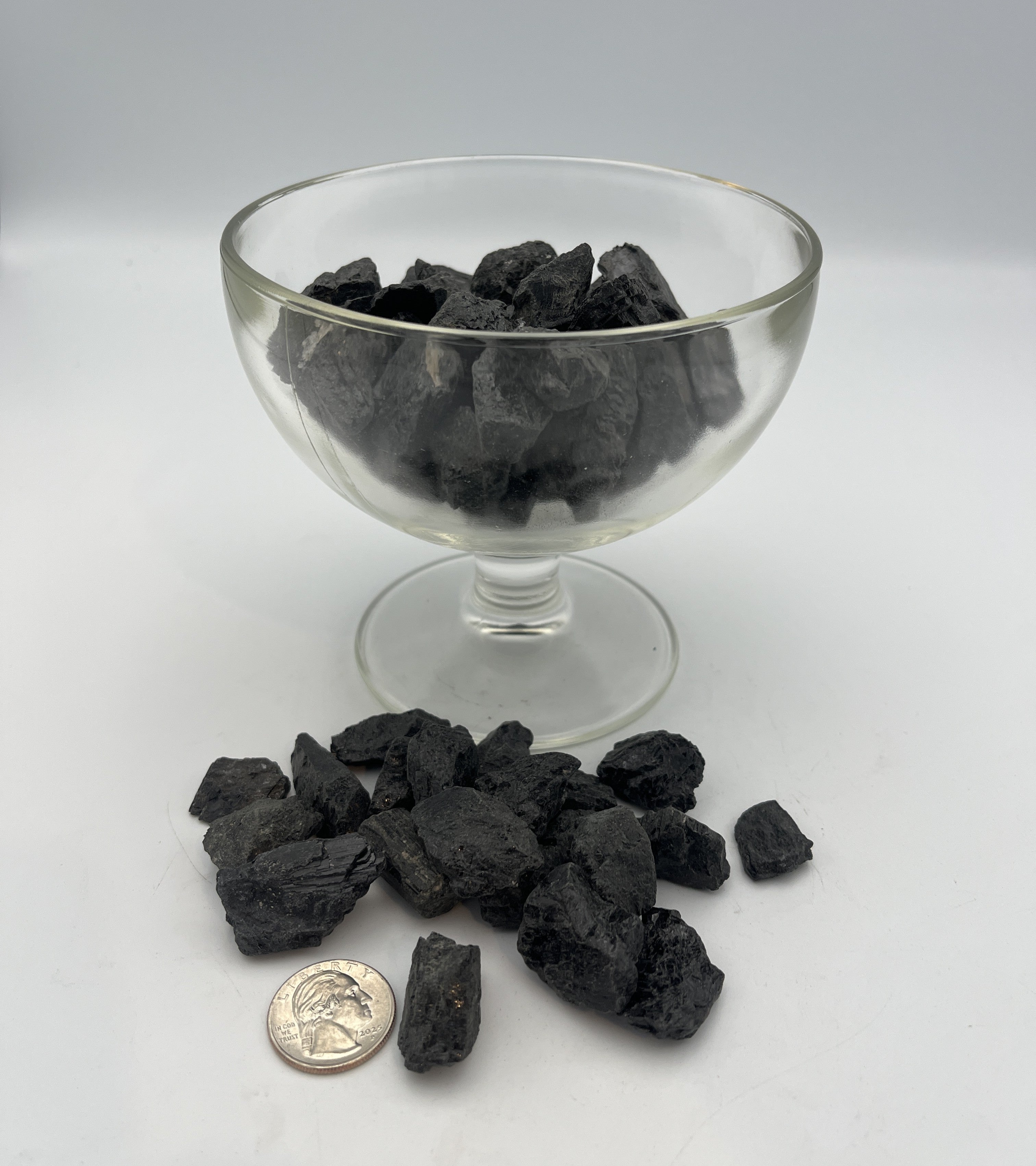 Rough Black Tourmaline Crystal 10-20g | Ethically Sourced (Brazil)