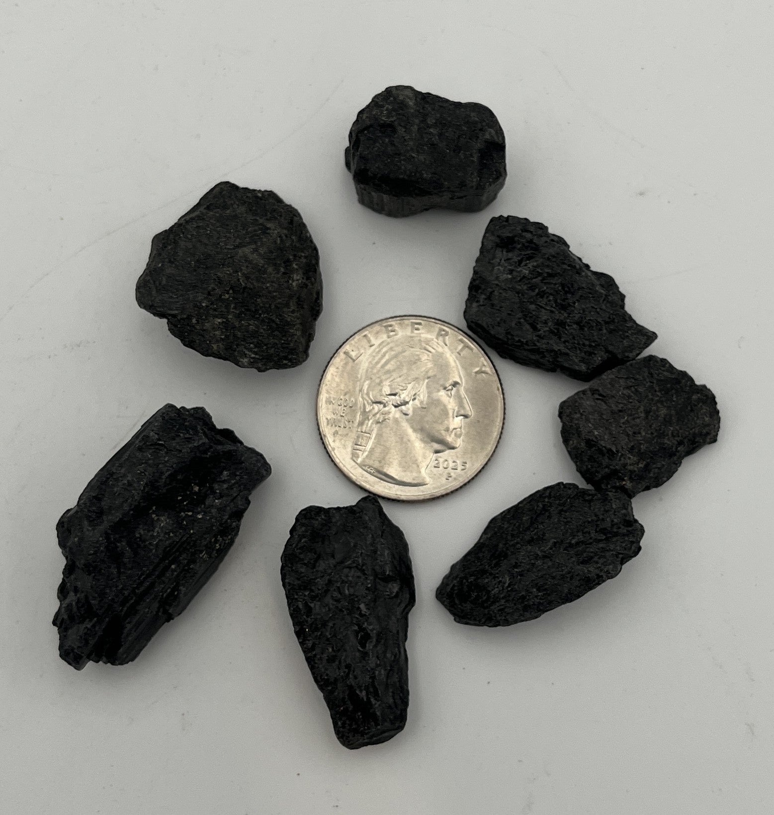 Rough Black Tourmaline Crystal 10-20g | Ethically Sourced (Brazil)