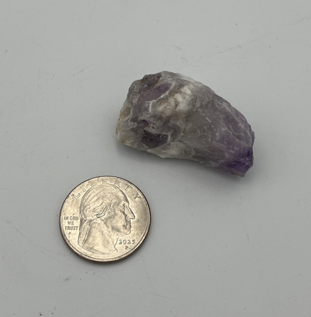 Rough Chevron Amethyst Crystal 20-40g | Ethically Sourced (South Africa)