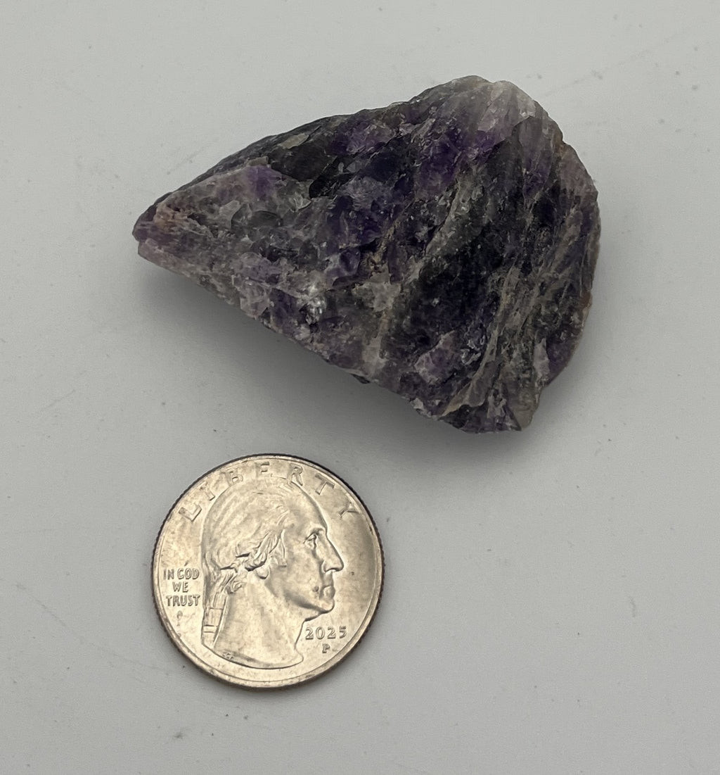 Rough Chevron Amethyst Crystal 20-40g | Ethically Sourced (South Africa)