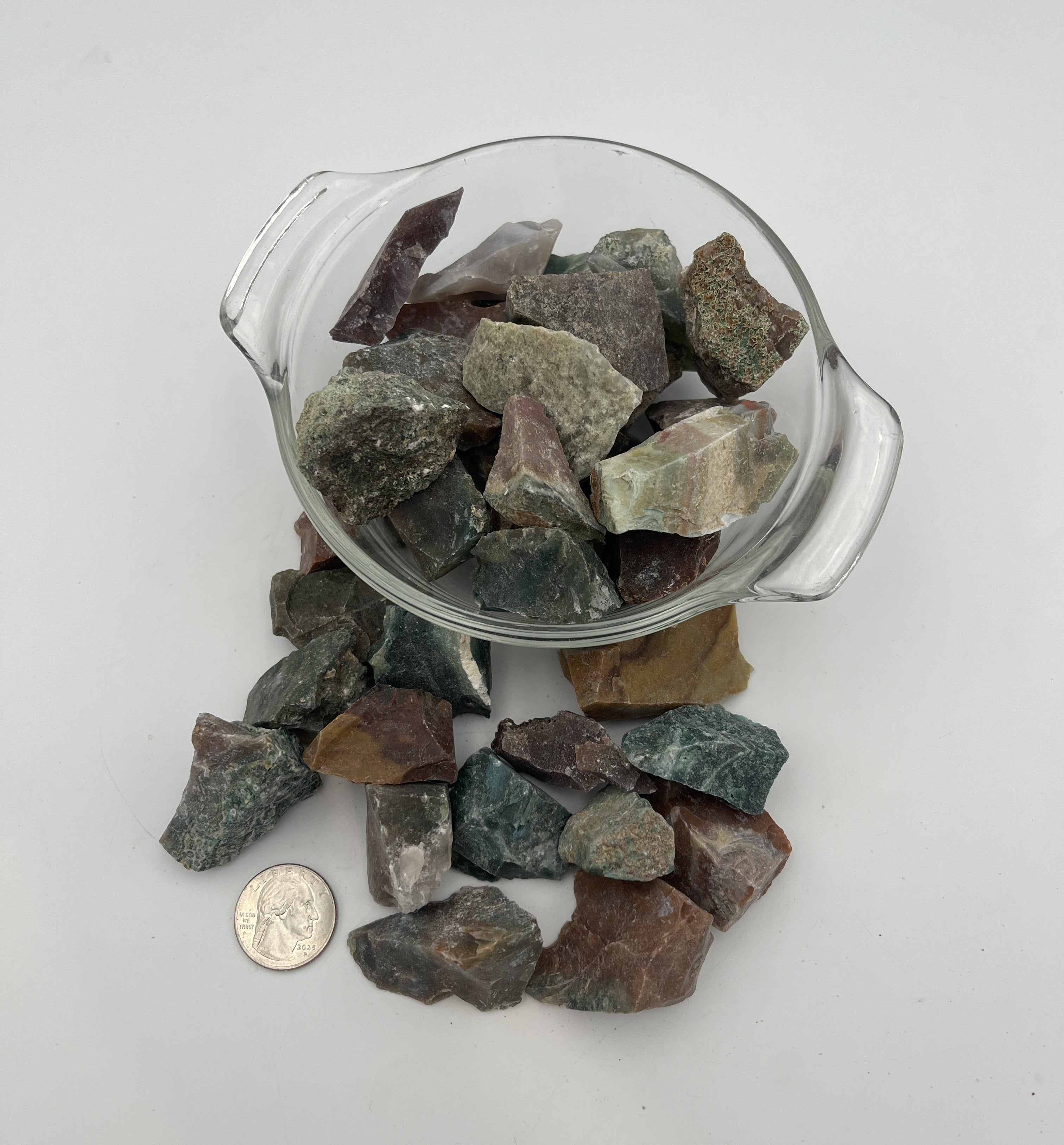 Rough Fancy Jasper, 20-40g (India)