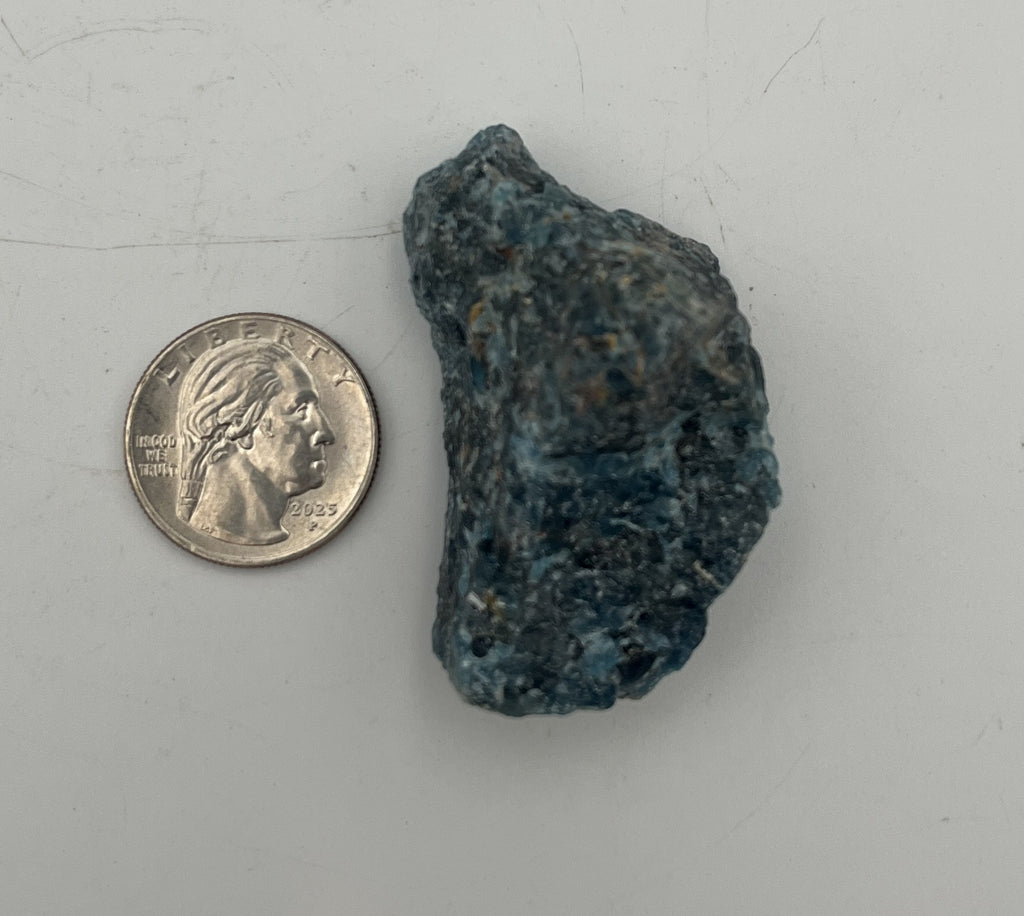 Natural Blue Apatite from Brazil - Small, 30-40g