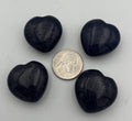 30mm Pocket Hearts - Blue Goldstone