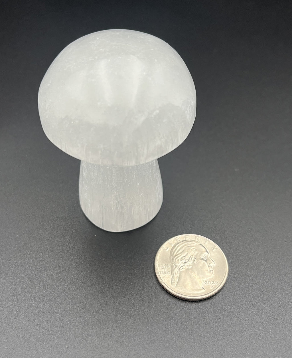 Selenite 2.5" Mushroom