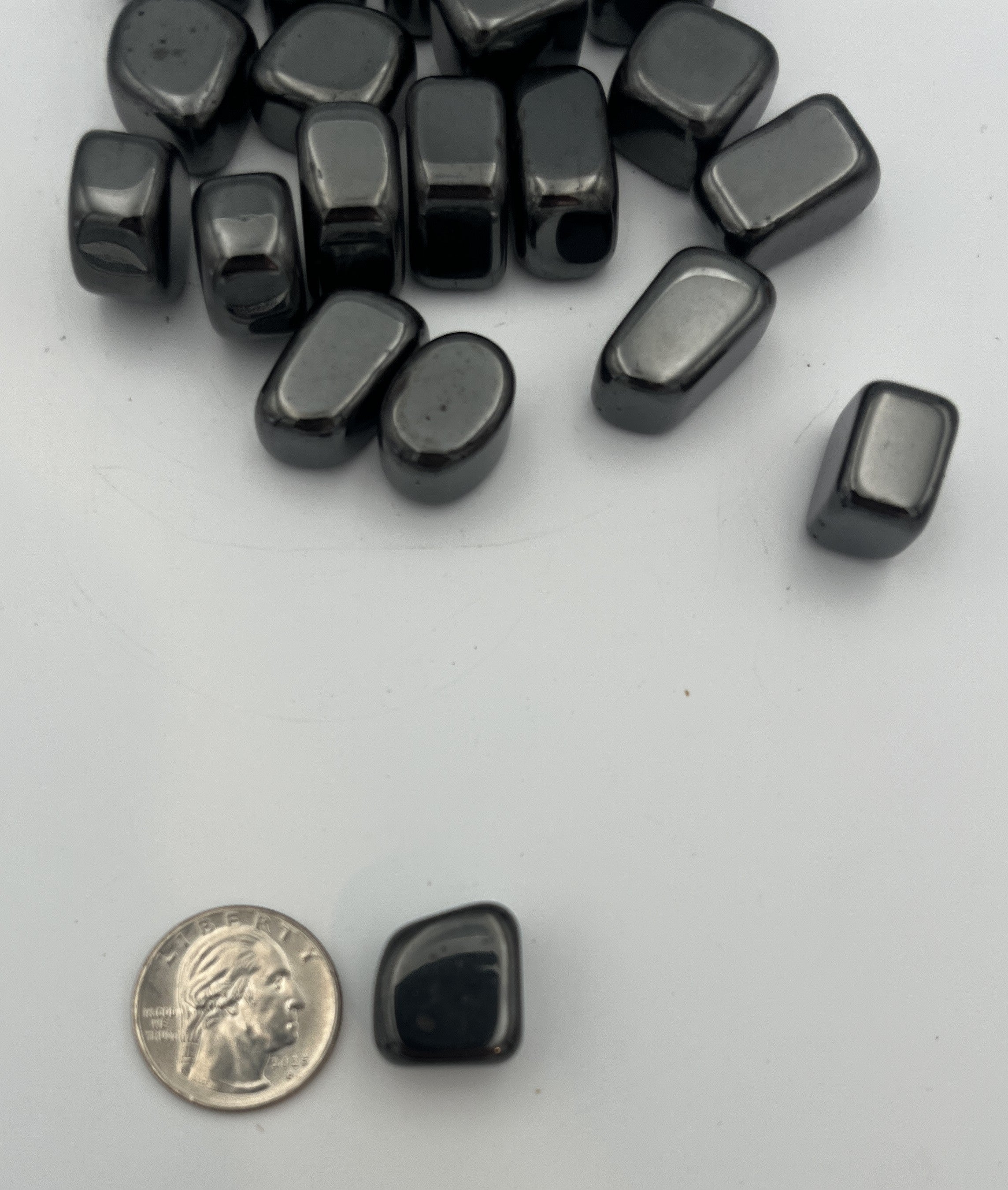 Tumbled Hematite A/B Quality from China