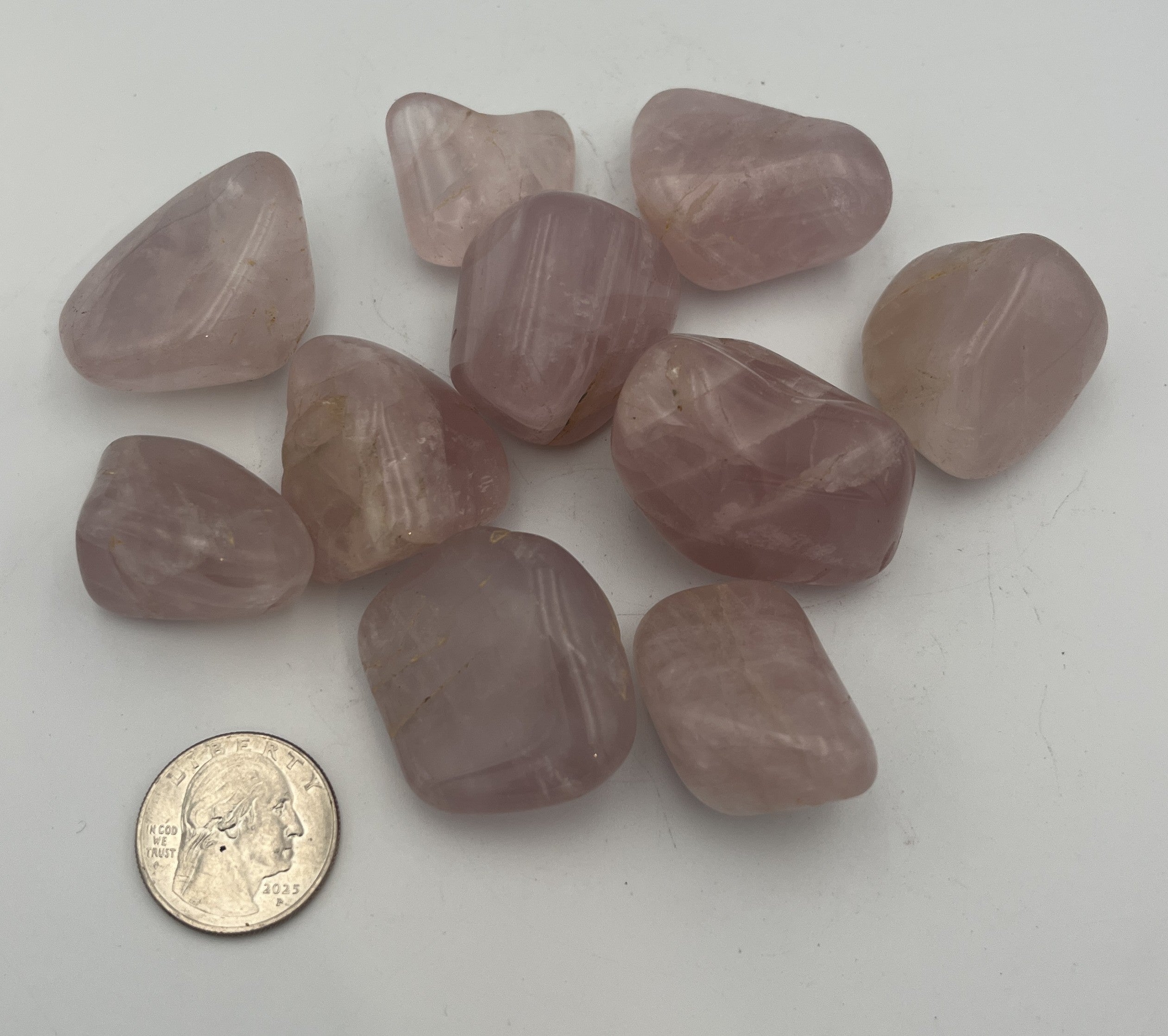 Tumbled Stone from Madagascar - Rose Quartz, 20-45mm