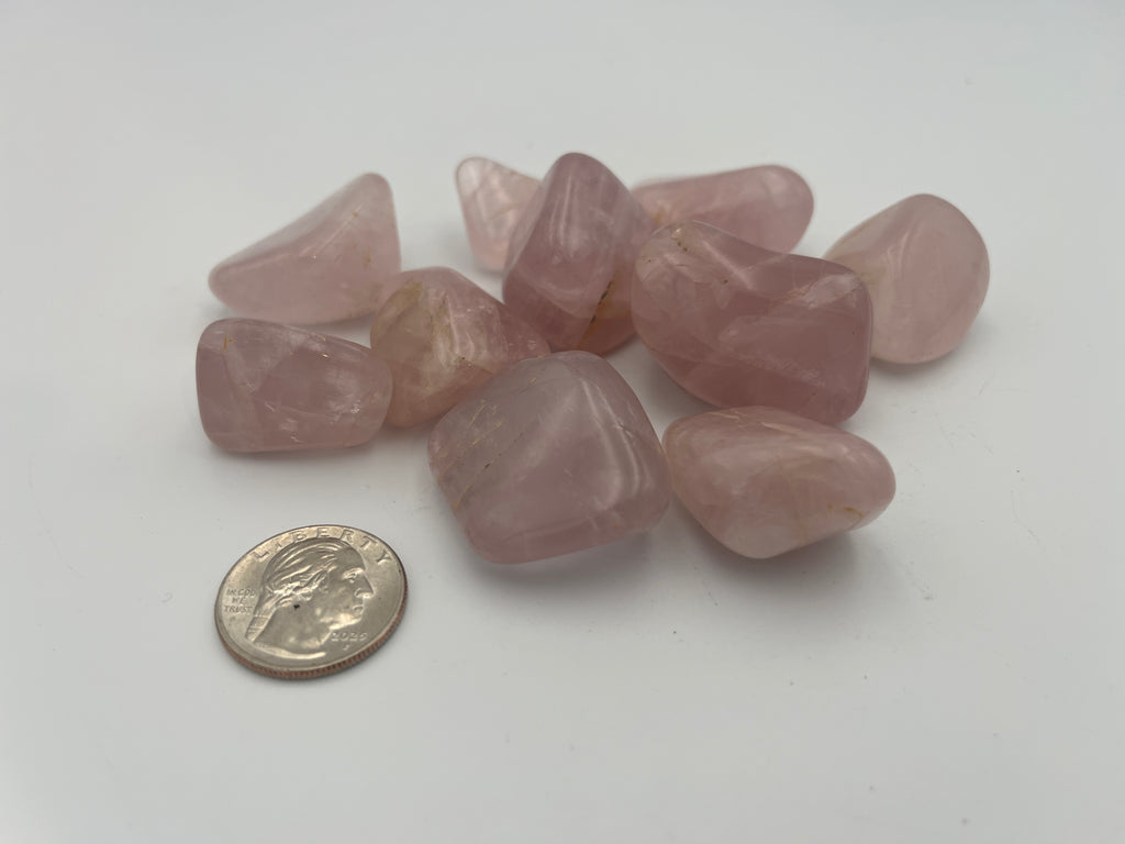 Tumbled Stone from Madagascar - Rose Quartz, 20-45mm