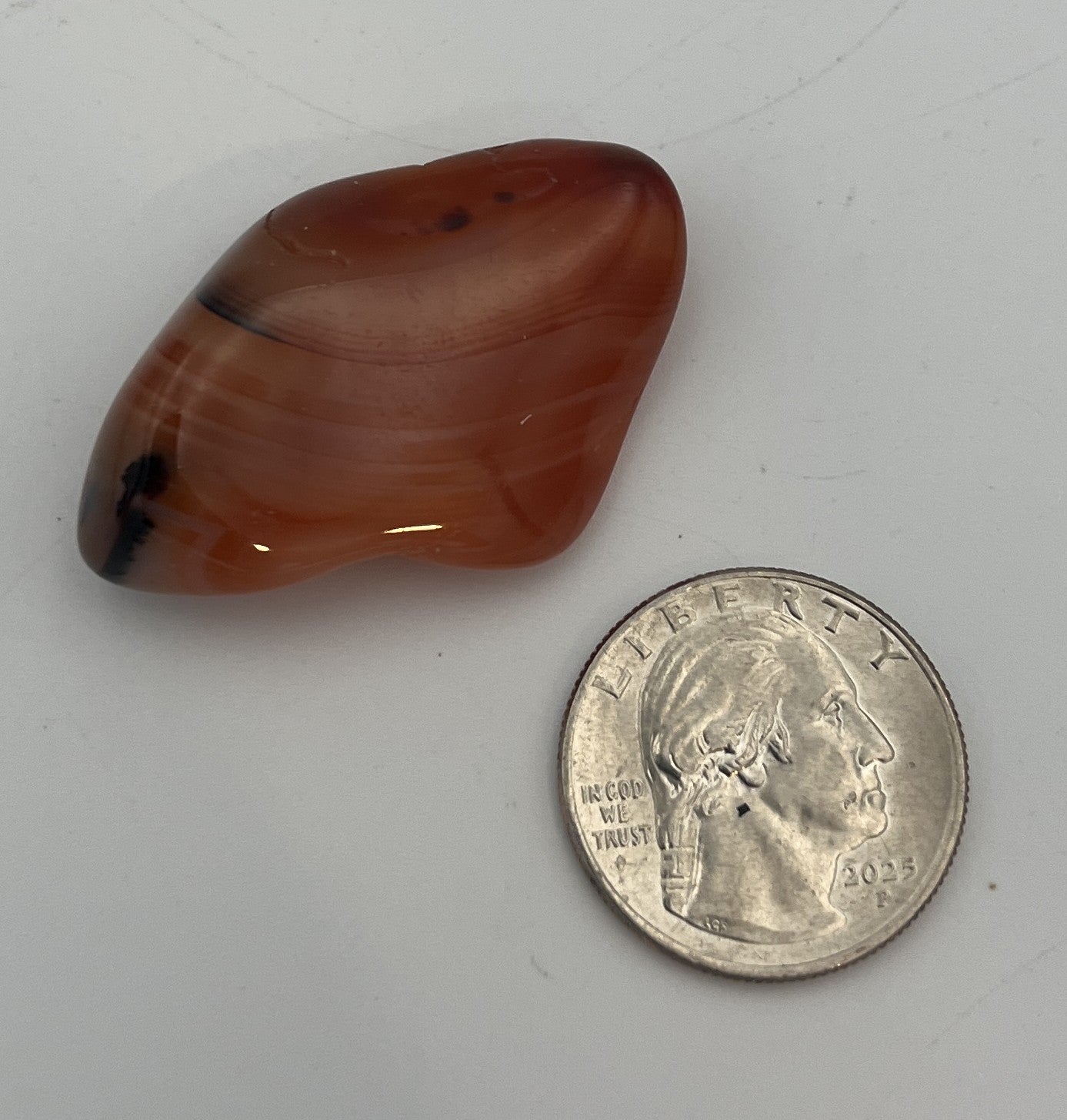 Tumbled Stone from Madagascar - Carnelian, 20-45mm