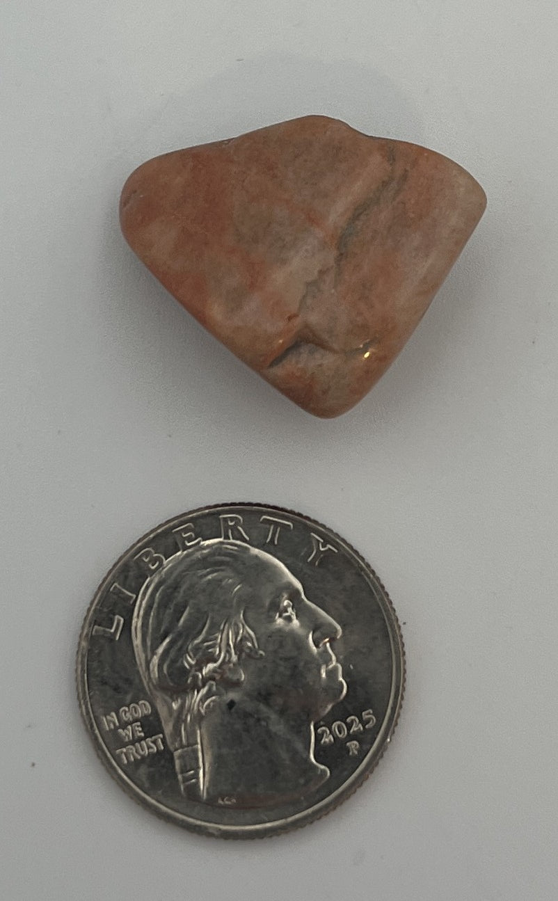 Tumbled Stone from Madagascar - Peach Moonstone, 20-45mm