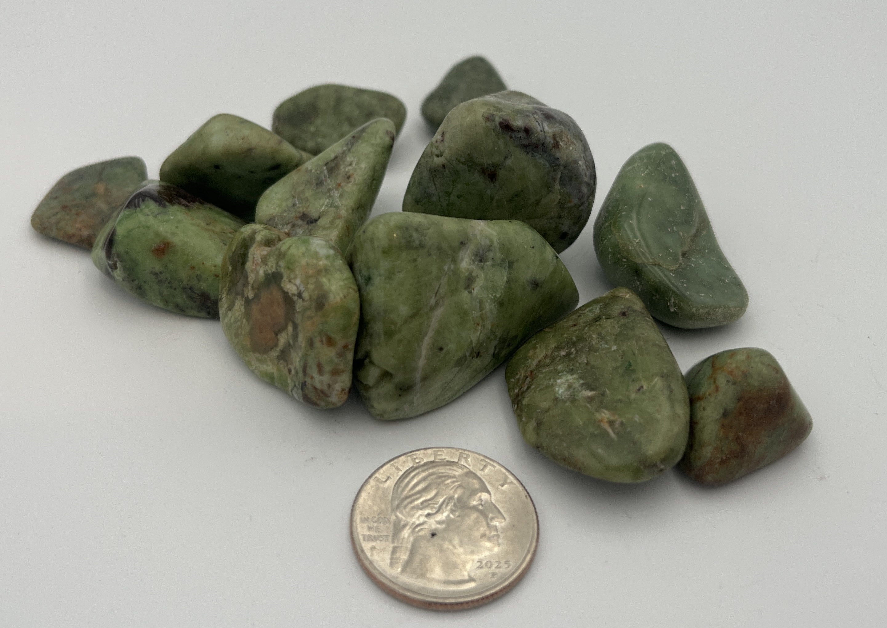 Tumbled Stone from Madagascar - Chrysoprase, 20-45mm