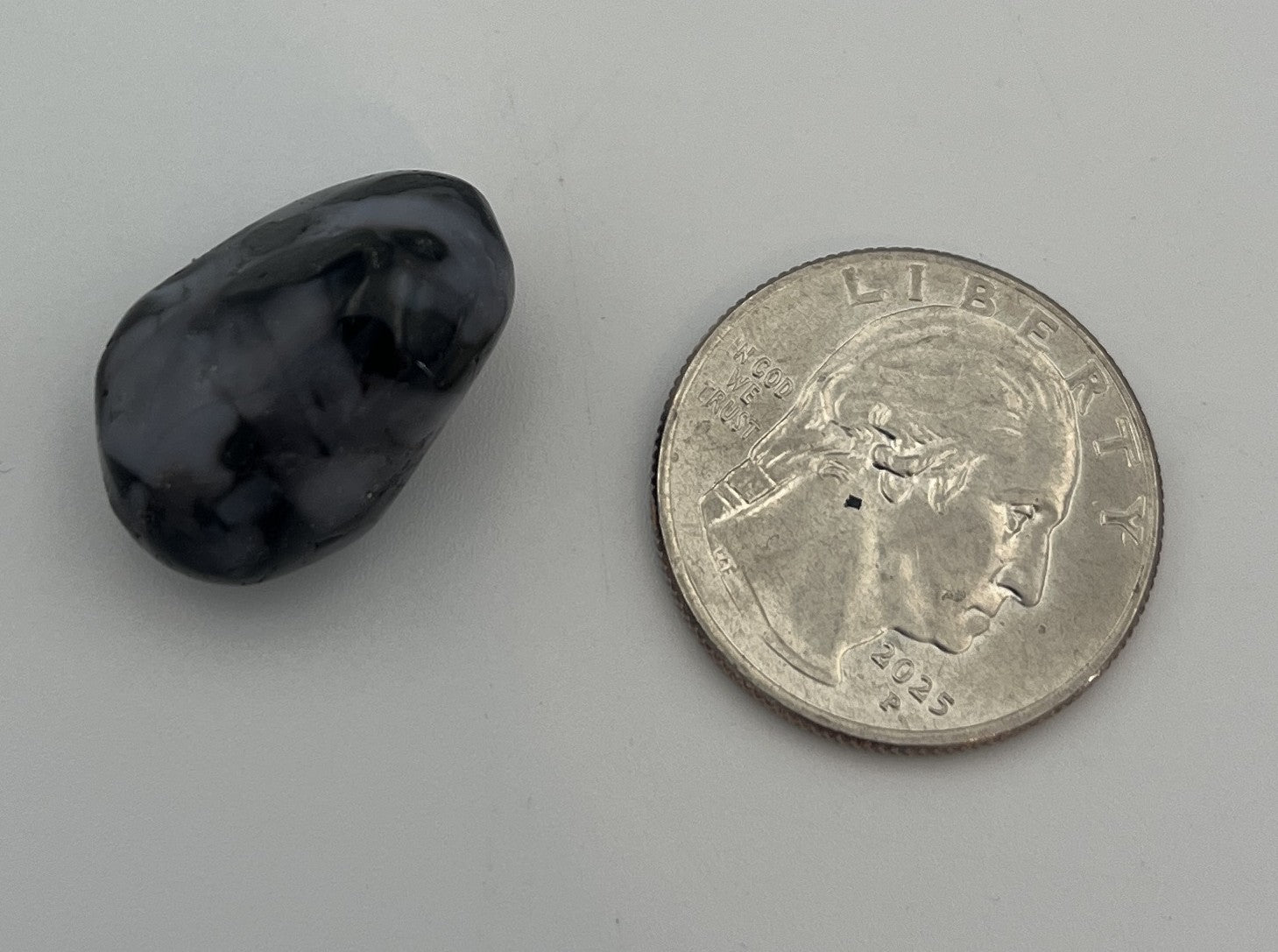 Tumbled Stone from Madagascar - Indigo Gabbro, 20-45mm