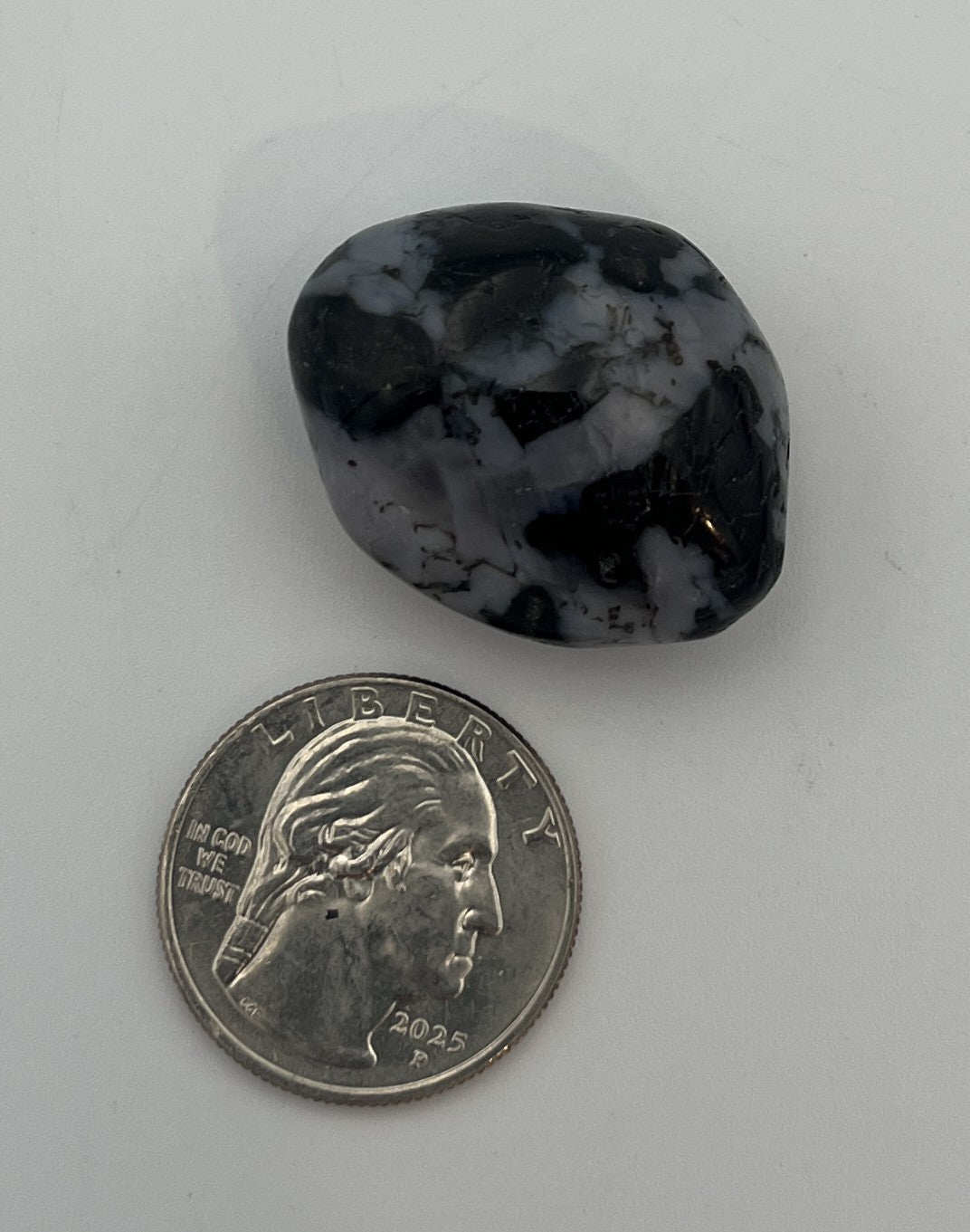 Tumbled Stone from Madagascar - Indigo Gabbro, 20-45mm