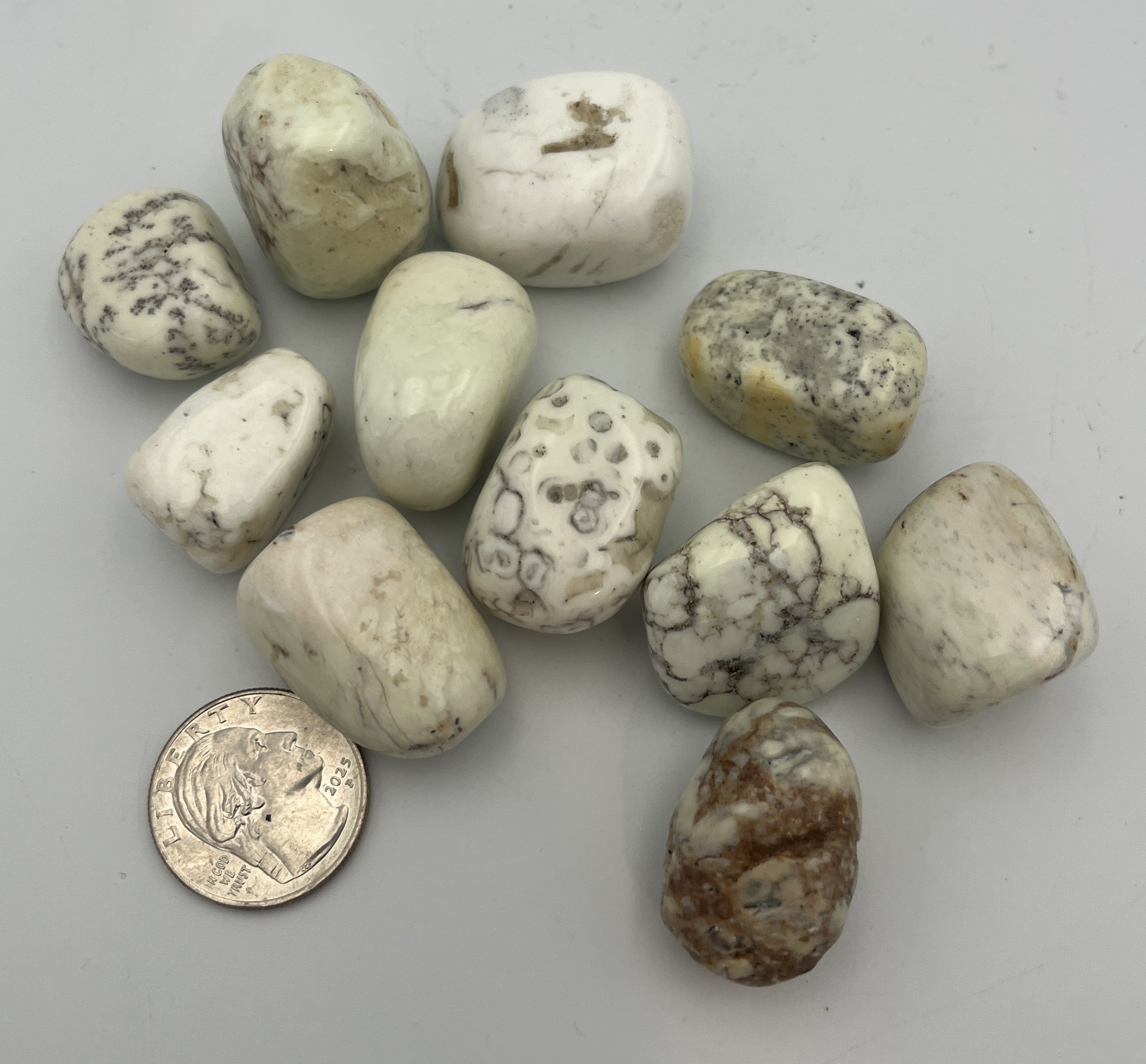 Tumbled Stone from China - Lemon Chrysoprase