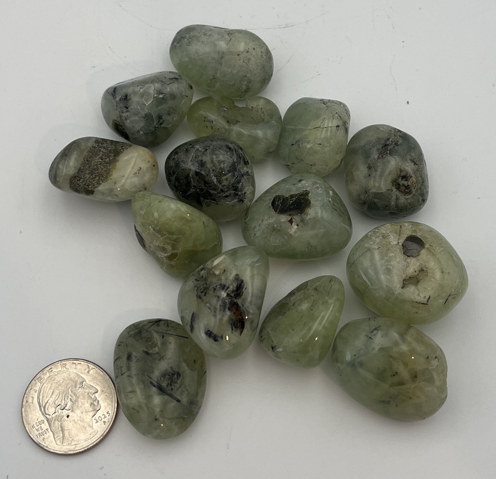 Tumbled Stone from China - Prehnite