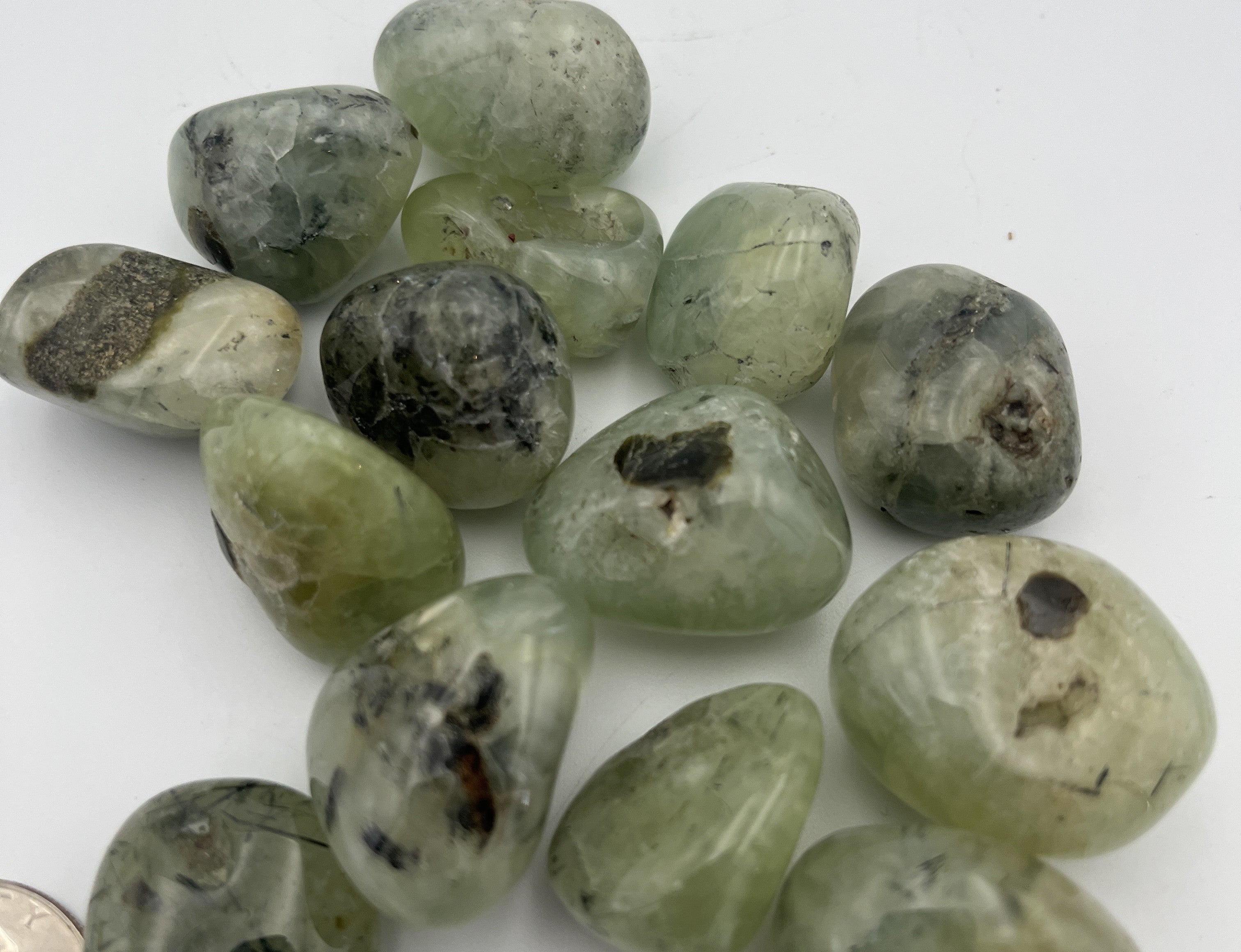 Tumbled Stone from China - Prehnite