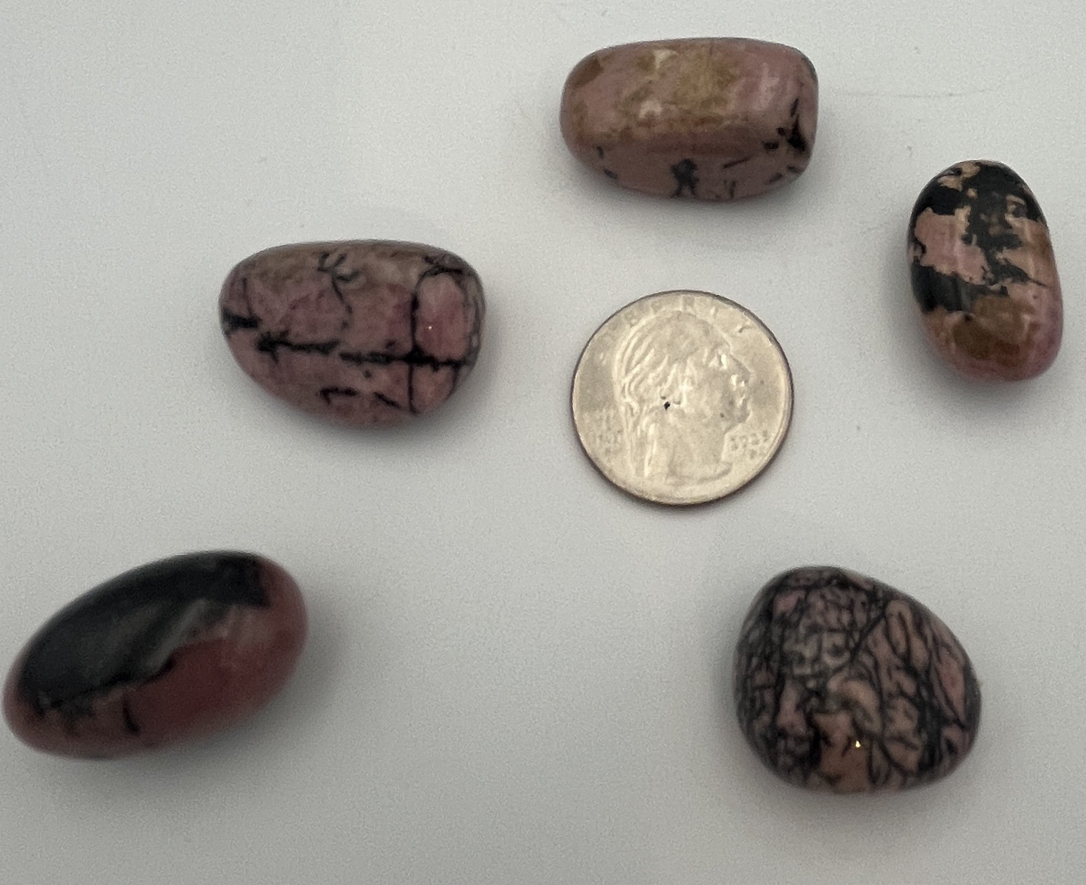 Tumbled Stone from China - Rhodonite