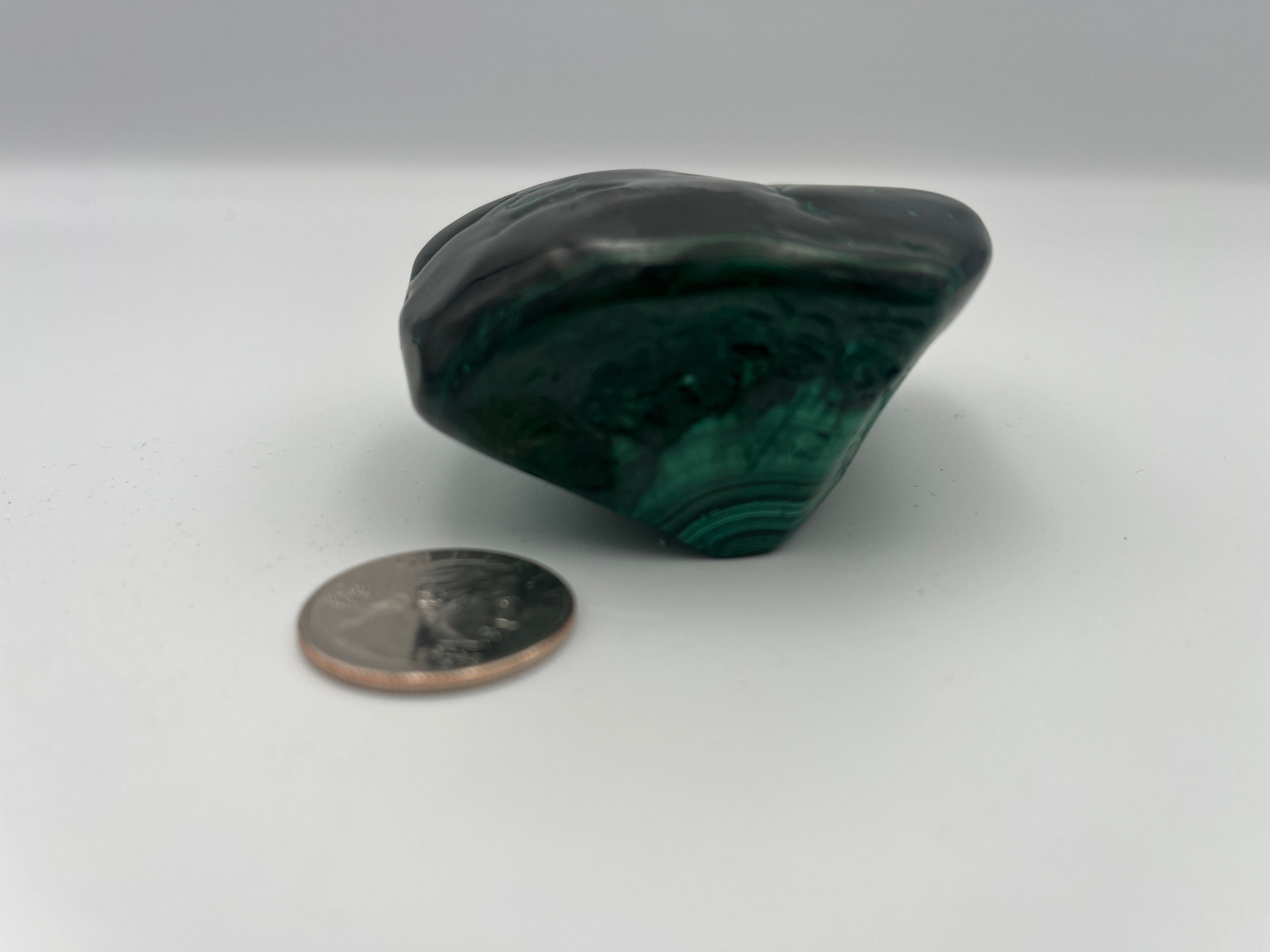 Polished Malachite Freeform
