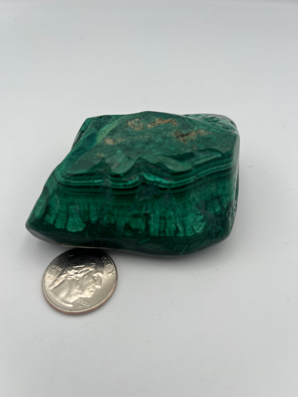 Polished Malachite Freeform
