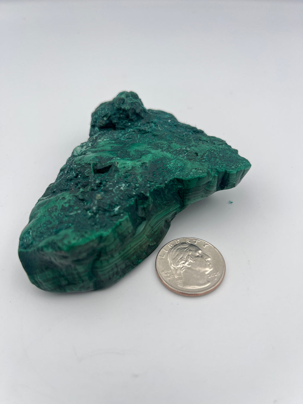 Polished Malachite Freeform