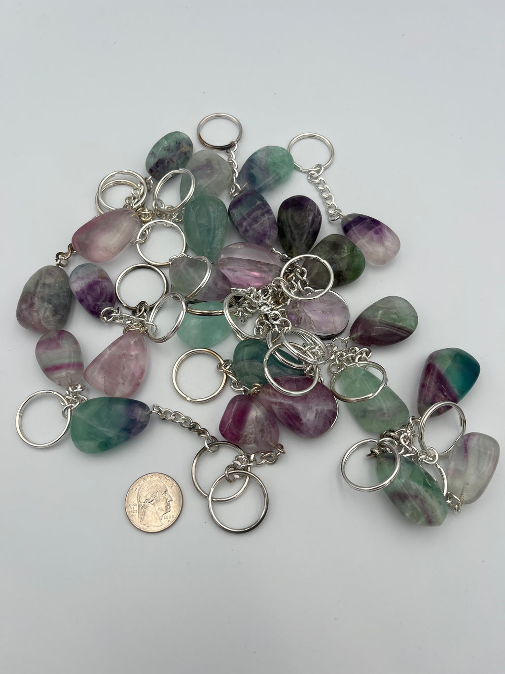 Keychains - Polished Fluorite